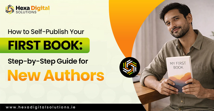 How To Self-publish Your First Book Step-by-step Guide For New Authors - Hexa Digital Solutions